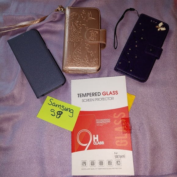 Other - Samsung Galaxy S8 cases,new screen protector
